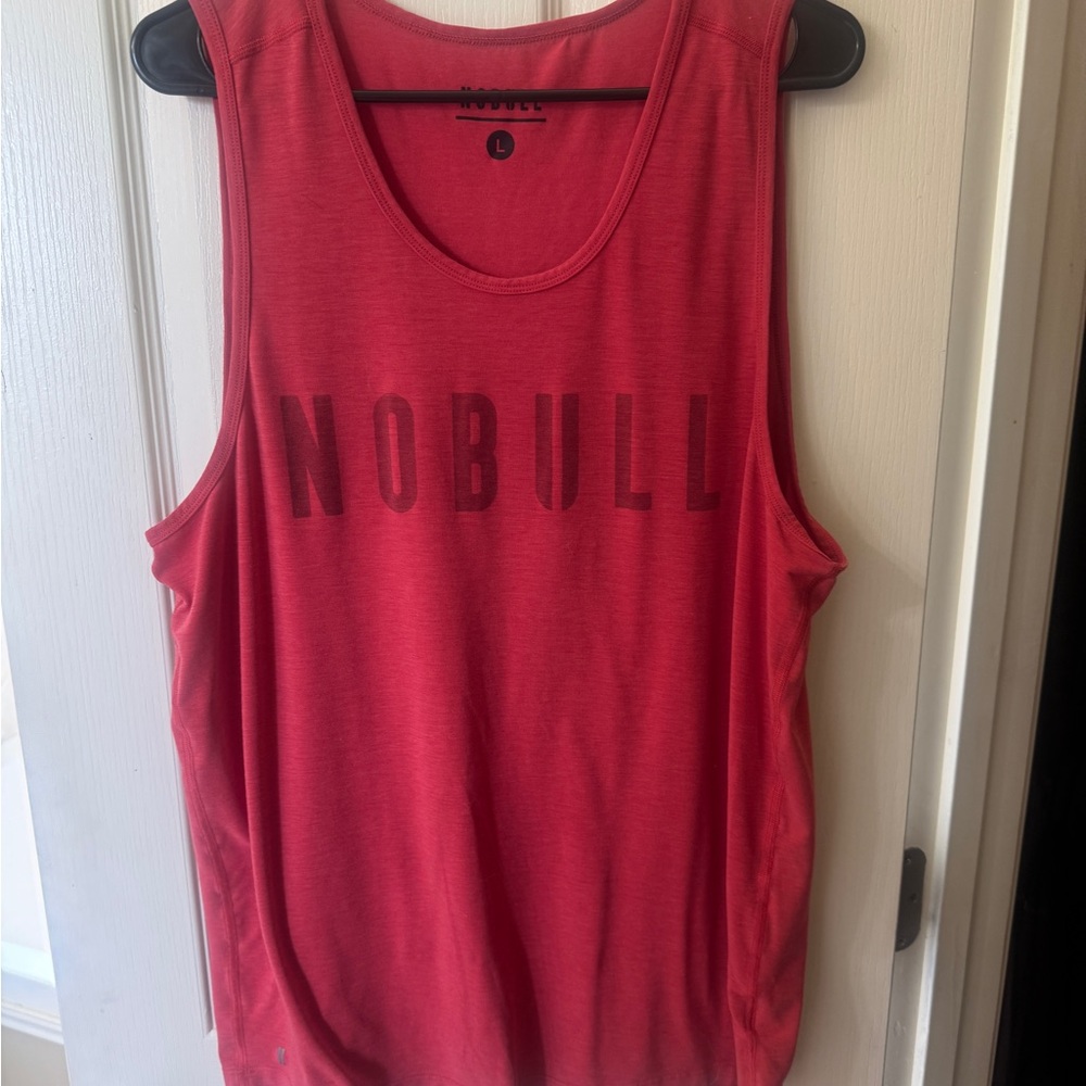 NOBULL Women's Red Tank Top